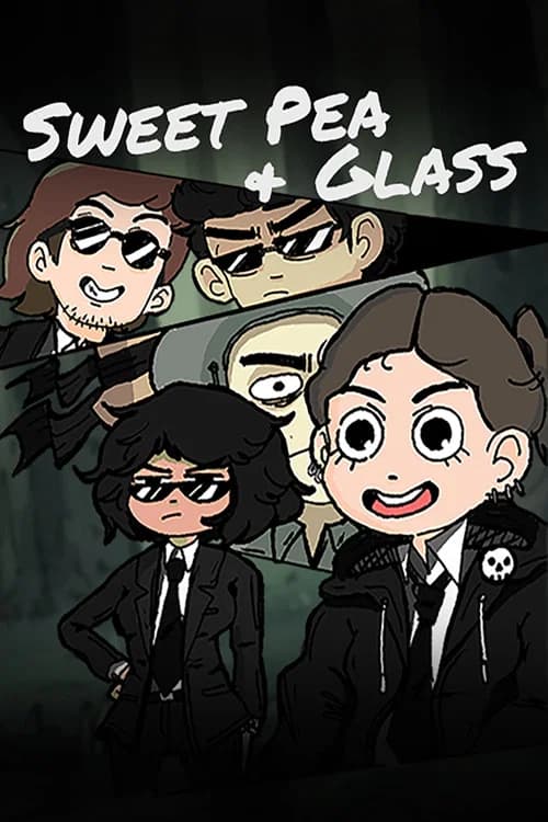 Sweet Pea & Glass poster