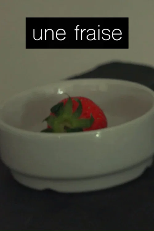 Une Fraise poster