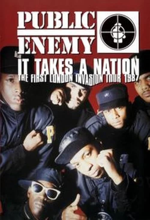 Public Enemy: It Takes a Nation - The First London Invasion Tour 1987 poster